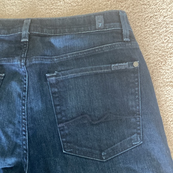 7 For All Mankind Slimmy Jeans Size 32 EUC - Picture 5 of 6